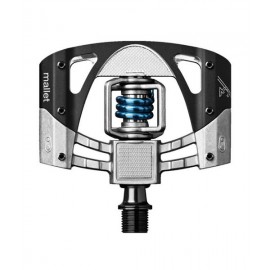 PEDALES MALLET 3 NEGRO PLATA