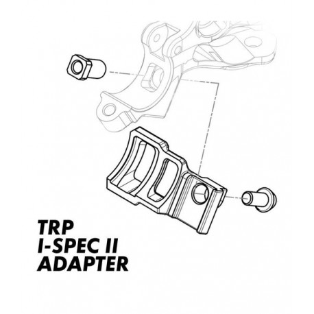 TRP Shimano I-Spec LH TRP Adapter-BicicletaDomino- Componentes