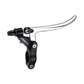 TEKTRO TEKTRO CL-740 Alloy V-Brake Levers Silver/Black // Pair-BicicletaDomino- Componentes