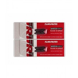 SRAM Powerlock, 10sp chain connector, black, Card of 4